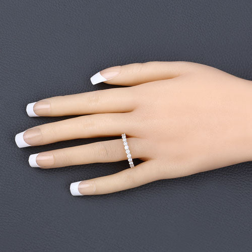 1.50 Carat Lab Grown Diamond 14K Yellow Gold Ring - Rings - Custom Crafting Alliance, LLC