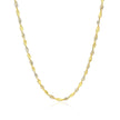 2.0mm 14k Two-Tone Gold Singapore Chain