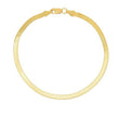 1.5mm 14k Yellow Gold Super Flex Herringbone Anklet - Accessories - Custom Crafting Alliance, LLC