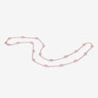 1.62 Carat Genuine Morganite .925 Sterling Silver Necklace - Necklaces - Custom Crafting Alliance, LLC