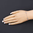 1.80 Carat Genuine Blue Topaz .925 Sterling Silver Bracelet - Bracelets - Custom Crafting Alliance, LLC