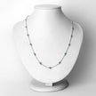1.80 Carat Genuine Emerald .925 Sterling Silver Necklace - Necklaces - Custom Crafting Alliance, LLC