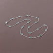 1.80 Carat Genuine Emerald .925 Sterling Silver Necklace - Necklaces - Custom Crafting Alliance, LLC