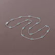 1.80 Carat Genuine Emerald .925 Sterling Silver Necklace - Necklaces - Custom Crafting Alliance, LLC