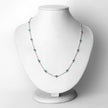 1.80 Carat Genuine Emerald .925 Sterling Silver Necklace - Necklaces - Custom Crafting Alliance, LLC