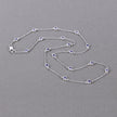 1.80 Carat Genuine Tanzanite .925 Sterling Silver Necklace - Necklaces - Custom Crafting Alliance, LLC