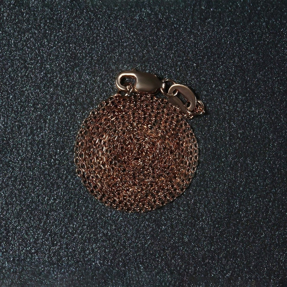 18k Rose Gold Diamond Cut Cable Link Chain (0.75 mm) - Necklaces - Custom Crafting Alliance, LLC