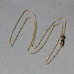 18k Yellow Gold Diamond Cut Cable Link Chain (0.80 mm) - Necklaces - Custom Crafting Alliance, LLC