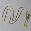 18k Yellow Gold Diamond Cut Cable Link Chain (1.10 mm) - Necklaces - Custom Crafting Alliance, LLC
