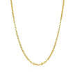 18k Yellow Gold Diamond Cut Cable Link Chain (1.90 mm) - Necklaces - Custom Crafting Alliance, LLC