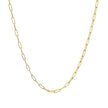 18K Yellow Gold Fine Paperclip Chain (1.50 mm) - Necklaces - Custom Crafting Alliance, LLC