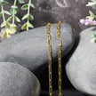 18K Yellow Gold Paperclip Chain (2.50 mm) - Necklaces - Custom Crafting Alliance, LLC