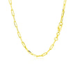 18K Yellow Gold Paperclip Chain (2.50 mm) - Necklaces - Custom Crafting Alliance, LLC