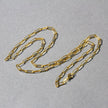 18K Yellow Gold Paperclip Chain (2.50 mm) - Necklaces - Custom Crafting Alliance, LLC
