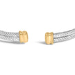18K Yellow Gold Plated .925 Sterling Silver Diamond Accent Dragonfly Medallion Bangle Bracelet (I-J Color, SI1-SI2 Clarity) - 7.75 Inches - Bracelets - Custom Crafting Alliance, LLC