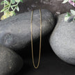 18k Yellow Gold Round Cable Link Chain (0.97 mm) - Necklaces - Custom Crafting Alliance, LLC