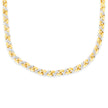 10K Yellow Gold 1 cttw Diamond Riviera Statement Pendant Necklace (J-K, I2-I3)