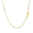 14k Yellow Gold Classic Box Chain 0.8mm