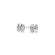 2 cttw Certified IGI Lab Grown Round Diamond Stud Earrings 14k White Gold (G/VS2) - Earrings - Custom Crafting Alliance, LLC