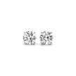 2 cttw Certified IGI Lab Grown Round Diamond Stud Earrings 14k White Gold (G/VS2) - Earrings - Custom Crafting Alliance, LLC