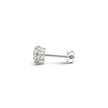 2 cttw Certified IGI Lab Grown Round Diamond Stud Earrings 14k White Gold (G/VS2) - Earrings - Custom Crafting Alliance, LLC