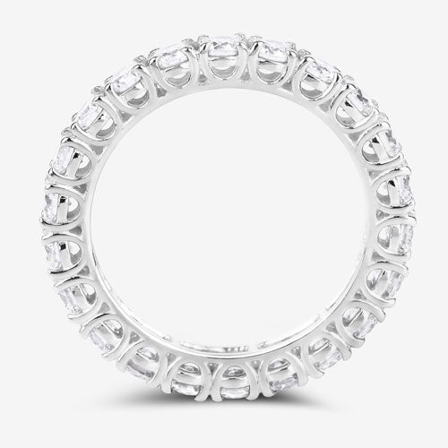 2.00 Carat Lab Grown Diamond 14K White Gold Ring - Rings - Custom Crafting Alliance, LLC
