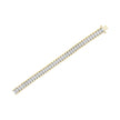 14K Yellow and White Gold 5.0 Cttw Round & Baguette Cut Diamond 7