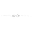 14K White Gold 1/5 Cttw Emerald Shape Solitaire Diamond 18