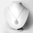 2.60 Carat Genuine Blue Topaz .925 Sterling Silver Pendant - Pendants - Custom Crafting Alliance, LLC