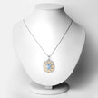2.60 Carat Genuine Blue Topaz .925 Sterling Silver Pendant - Pendants - Custom Crafting Alliance, LLC