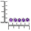 2.64 Carat Genuine Amethyst .925 Sterling Silver Bracelet - Bracelets - Custom Crafting Alliance, LLC