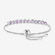 2.64 Carat Genuine Amethyst .925 Sterling Silver Bracelet - Bracelets - Custom Crafting Alliance, LLC