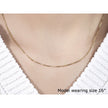 14k Yellow Gold Octagonal Box Chain 1.0mm