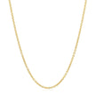 14k Yellow Gold Round Cable Link Chain 1.5mm