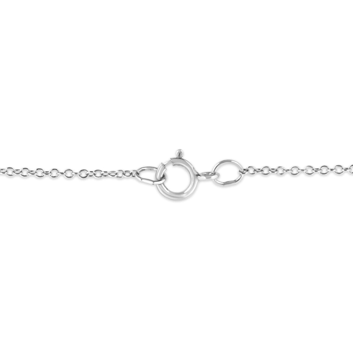 .925 Sterling Silver Prong-Set Diamond Accent Bold Cross 18