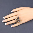2.86 Carat Genuine Blue Sapphire .925 Sterling Silver Ring - Rings - Custom Crafting Alliance, LLC