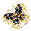 2.86 Carat Genuine Blue Sapphire .925 Sterling Silver Ring - Rings - Custom Crafting Alliance, LLC