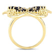 2.86 Carat Genuine Blue Sapphire .925 Sterling Silver Ring - Rings - Custom Crafting Alliance, LLC