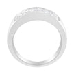 14K White Gold Princess and Baguette-cut Diamond Ring (1.0 Cttw, H-I Color, VS2-SI1 Clarity) - Size 6