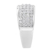 14K White Gold Round Cut Diamond Ring (1.0 Cttw, H-I Color, SI2-I1 Clarity) - Size 6-1/2