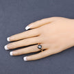 3.00 Carat Genuine Black Diamond 14K Yellow Gold Ring - Rings - Custom Crafting Alliance, LLC