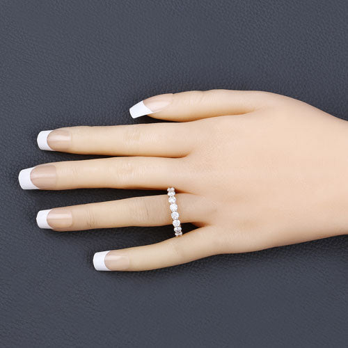 3.00 Carat Lab Grown Diamond 14K Yellow Gold Ring - Rings - Custom Crafting Alliance, LLC