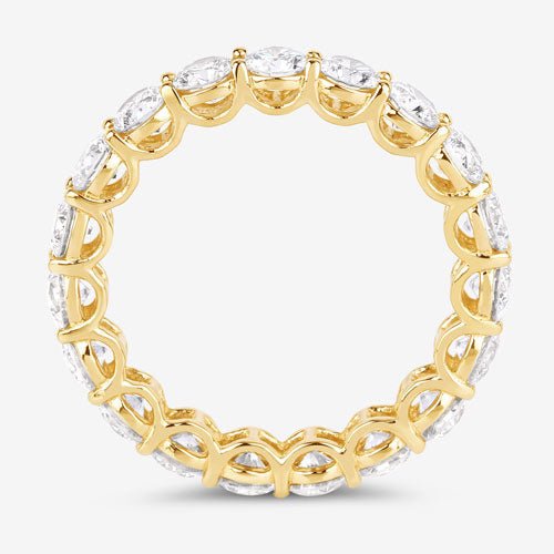 3.00 Carat Lab Grown Diamond 14K Yellow Gold Ring - Rings - Custom Crafting Alliance, LLC