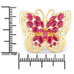 3.08 Carat Genuine Ruby .925 Sterling Silver Ring - Rings - Custom Crafting Alliance, LLC