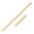 10k Yellow Gold Classic Solid Miami Cuban Chain (3.20 mm)
