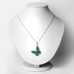 3.13 Carat Genuine Emerald .925 Sterling Silver Pendant - Pendants - Custom Crafting Alliance, LLC