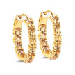 3.20 Carat Genuine Citrine .925 Sterling Silver Earrings - Earrings - Custom Crafting Alliance, LLC