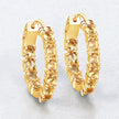 3.20 Carat Genuine Citrine .925 Sterling Silver Earrings - Earrings - Custom Crafting Alliance, LLC