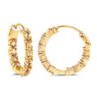 3.20 Carat Genuine Citrine .925 Sterling Silver Earrings - Earrings - Custom Crafting Alliance, LLC