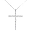 .925 Sterling Silver 4.0 Cttw Diamond 2-1/4